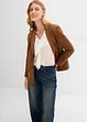 Blazer i imitert semsket skinn, bonprix