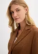 Blazer i imitert semsket skinn, bonprix