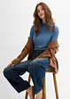Barrel-jeans, Mid Waist med belte, bonprix
