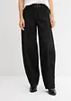 Barrel-jeans, Mid Waist med belte, bonprix