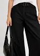 Barrel-jeans, Mid Waist med belte, bonprix