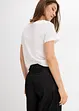 Barrel-jeans, Mid Waist med belte, bonprix