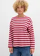 Oversized topp i ren bomull, bonprix