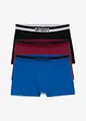 Boksershorts i ettersittende modell (3-pack), bonprix