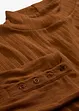 Langermet, ribbet topp, bonprix