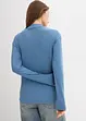 Langermet, ribbet topp, bonprix