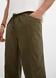 Classic Fit-pull on-bukse i lett bomull, Straight, bonprix