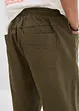 Classic Fit-pull on-bukse i lett bomull, Straight, bonprix