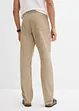 Regular Fit-twillbukse i ren bomull, Straight, bonprix