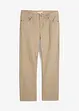 Regular Fit-twillbukse i ren bomull, Straight, bonprix