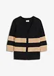 Cardigan med striper, bonprix