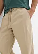 Relaxed Fit pull on-chinos med stretch, Straight, bonprix