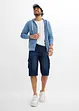 Sweatjakke med hette, med resirkulert polyester, bonprix