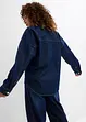 Oversized jeans-skjorte av økologisk bomull, bonprix