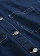 Oversized jeans-skjorte av økologisk bomull, bonprix