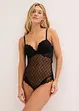 Body med pyntet mesh, bonprix