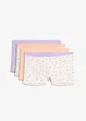 Boxershorts til dame (4-pack) med behagelig bomull, bonprix