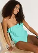 Bandeau-tankini (2-delt sett) med Multiway-stropper, bonprix