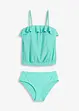 Bandeau-tankini (2-delt sett) med Multiway-stropper, bonprix