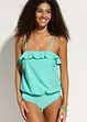Bandeau-tankini (2-delt sett) med Multiway-stropper, bonprix