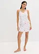 Kort pyjamas i ribbemateriale, bonprix