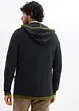 Cardigan i tyrolerjakke-stil med hette, bonprix