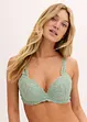 Padded-BH med blomsterblonde, bonprix