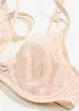 Triangel-BH med blomstret blonde, bonprix