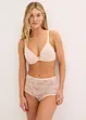 Triangel-BH med blomstret blonde, bonprix