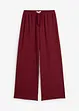 Slip on-bukse av strukturert krepp, bonprix