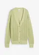 Cardigan med hullmønster, bonprix