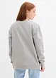 Sweatshirt av myk miks med økologisk bomull, bonprix