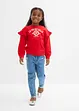 Sweatshirt av myk økologisk bomull (2-pack), bonprix