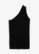 Off shoulder-strikket topp i viskosemiks, bonprix