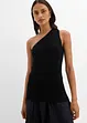 Off shoulder-strikket topp i viskosemiks, bonprix