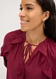 Blusetunika med volanger, bonprix