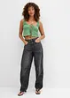 Ballong-jeans Mid Waist, super soft, bonprix