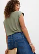 Wide-Leg-jeans Mid Waist, bonprix