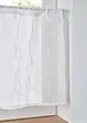 Gardinkappe med bølgeformet broderi, bonprix