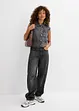 Jeansvest av bomull, bonprix