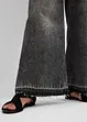 Wide Leg-jeans High Waist, cropped, bonprix