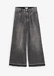 Wide Leg-jeans High Waist, cropped, bonprix