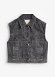 Jeansvest av bomull, bonprix