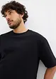 T-skjorte i formstabil, strukturert jersey, Loose Fit, bonprix