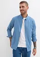 Langarmet skjorte av 100% bomull med patches, bonprix