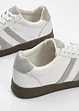 Sneakers i skinn, bonprix