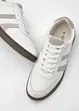 Sneakers i skinn, bonprix