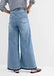 Wide Leg-jeans High Waist, cropped, bonprix