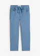 Regular Fit slip on-bukse i 100% bomull, Straight, bonprix