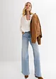 Wide Leg-jeans, High Waist, bonprix